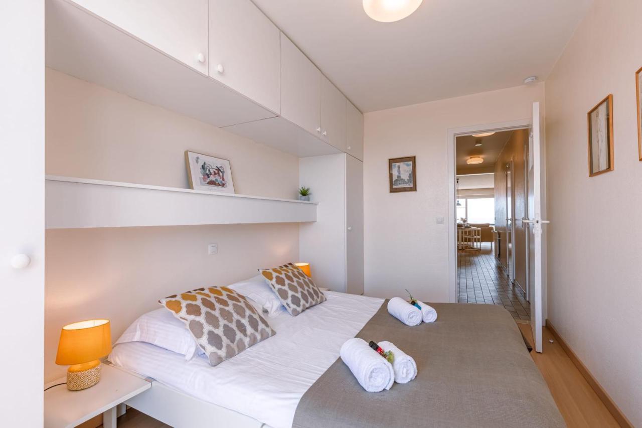 Stunning Seaview Apt On 7Th Floor At Beachfront 克诺克－海斯特 外观 照片